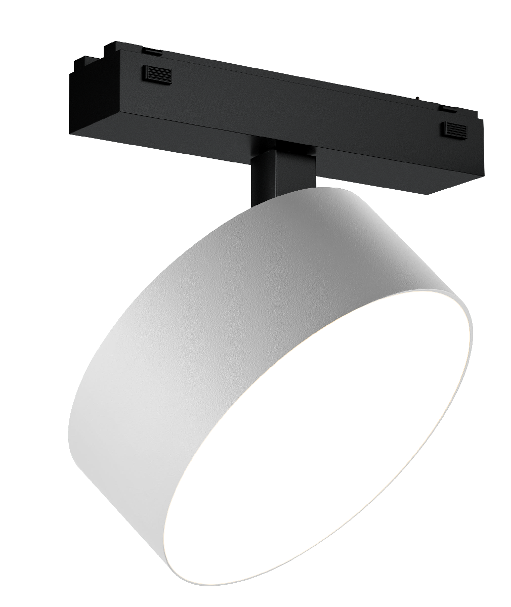 Трековый магнитный светильник iLedex Vision 4825-047-D140-20W-110DG-4000K-WH