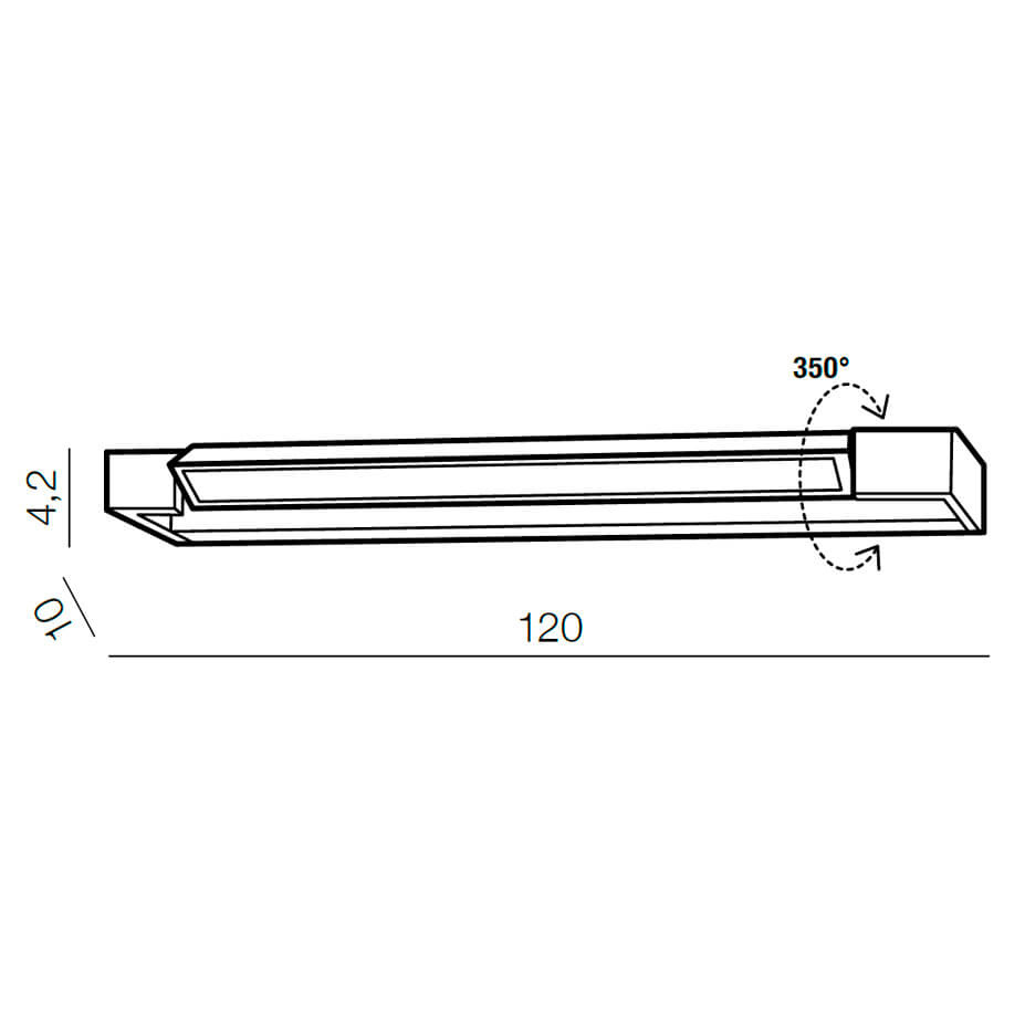 Настенный светильник Azzardo Dali 120 AZ2796