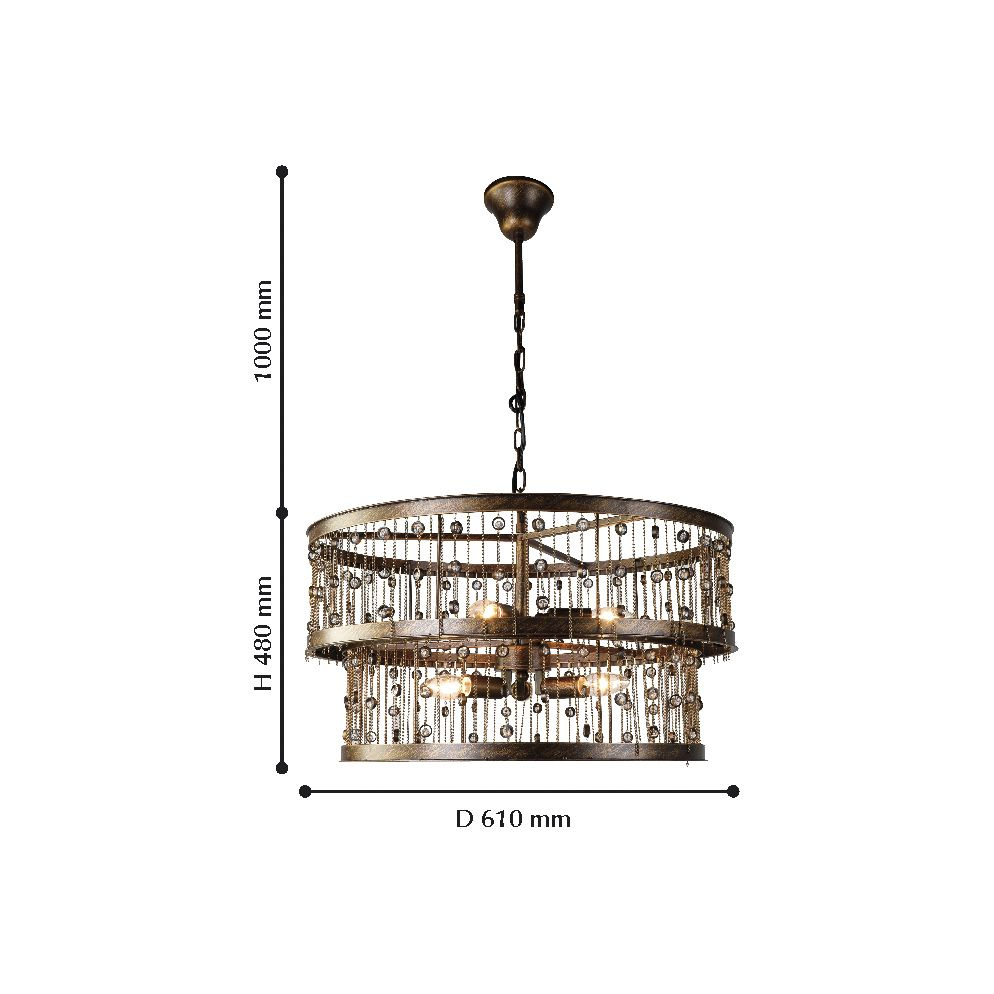 Подвесная люстра Favourite Mysterium 1972-9P