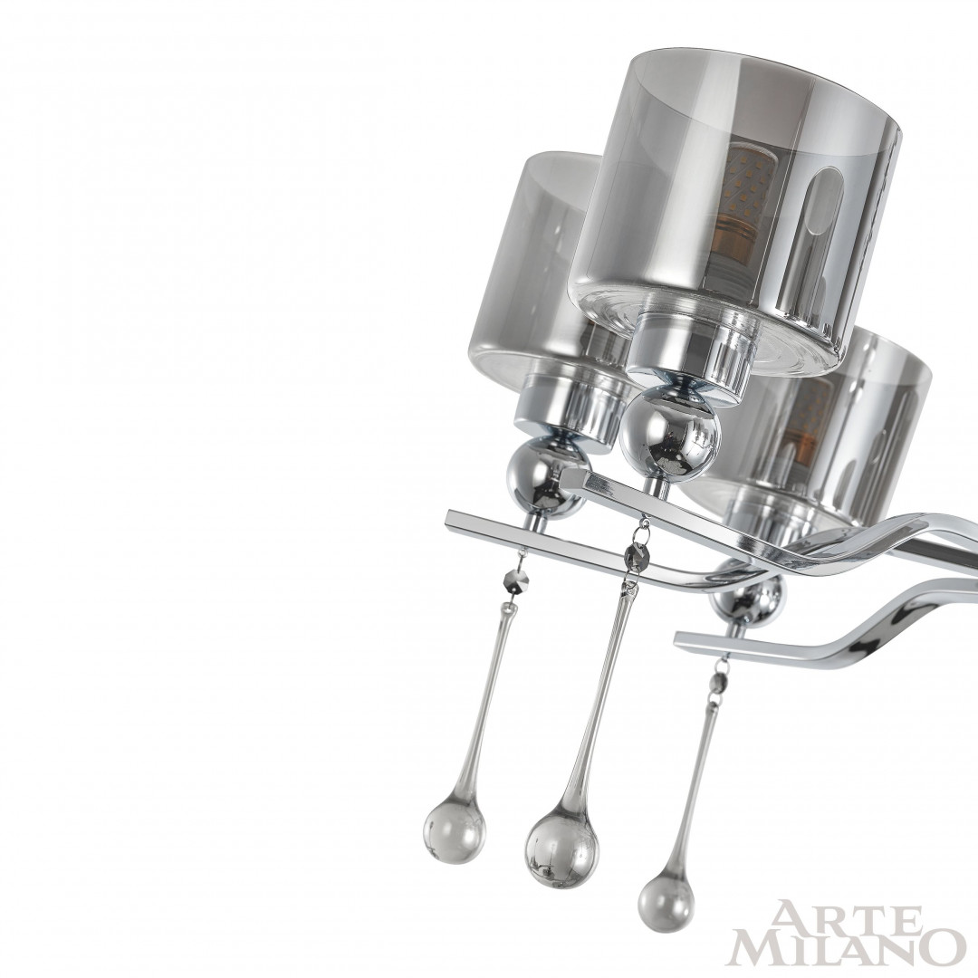 Подвесная люстра Arte Milano Neapolis 279207/8 Ni