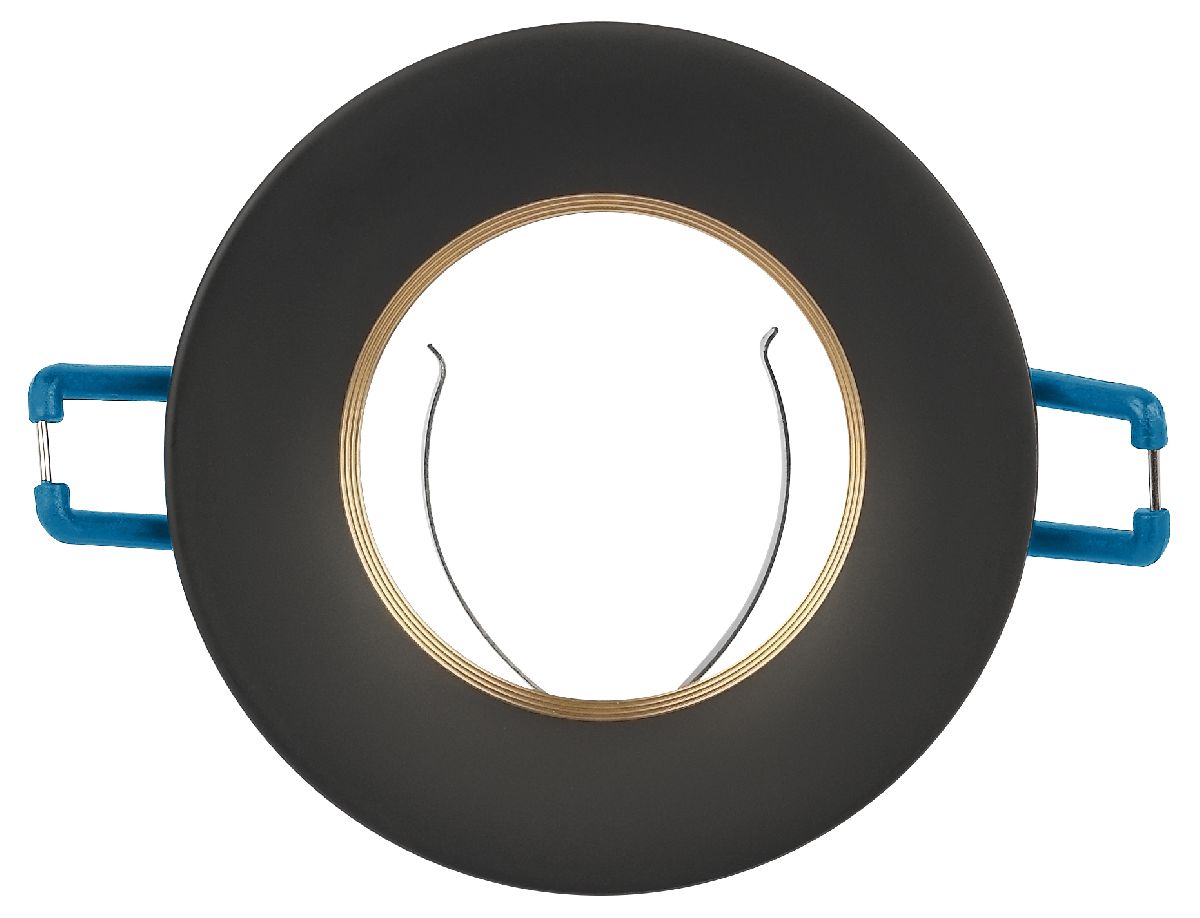 Встраиваемый светильник Эра KL107 BK/GD Б0061097