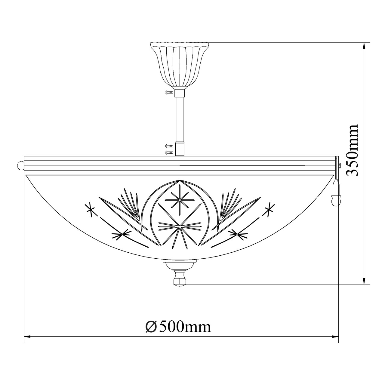 Потолочный светильник MW-Light Афродита 317012905 в Москве