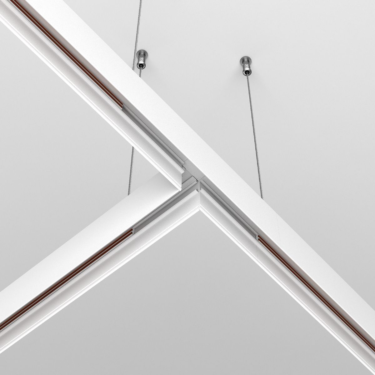 Коннектор Т-образный Maytoni Magnetic track system Exility TRA034CT-41W