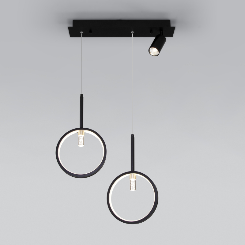 Подвесной светильник Eurosvet Verge 90249/3 черный