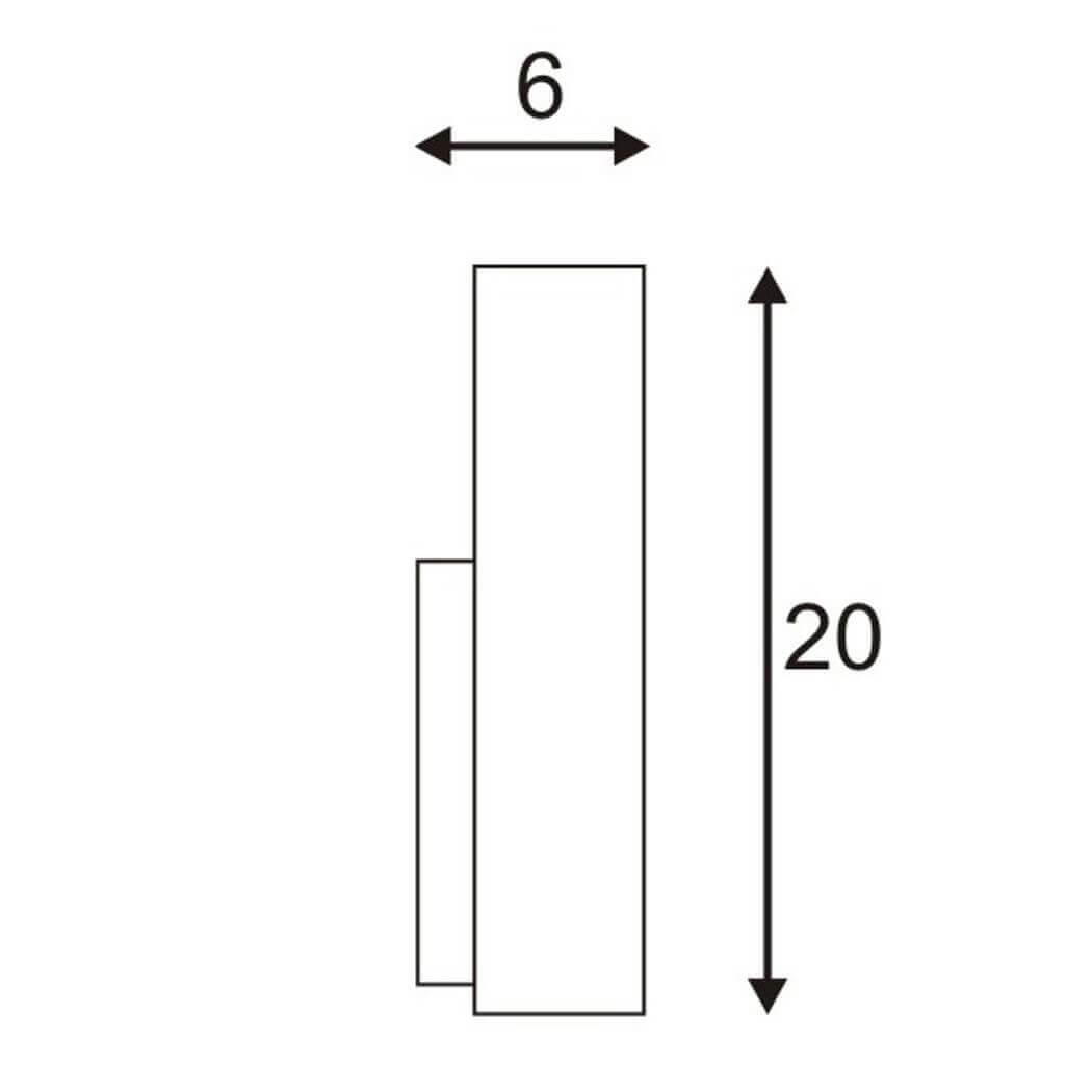 Настенный светодиодный светильник SLV LED Sail 151601