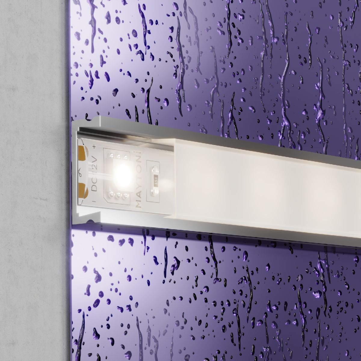 Светодиодная лента Maytoni Technical 12В 5050 14,4Вт/м 4000K IP65 10132