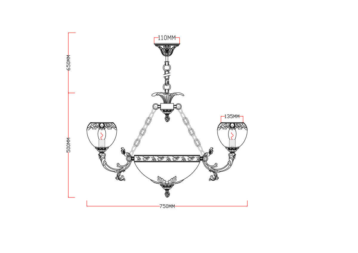 Подвесная люстра Rivoli Albertina 2027-209 Б0038441