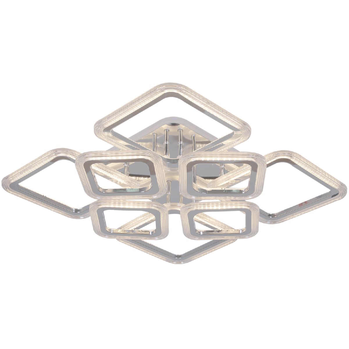 Потолочная люстра Reluce 09826-3.3-4+4C CR (RGB)