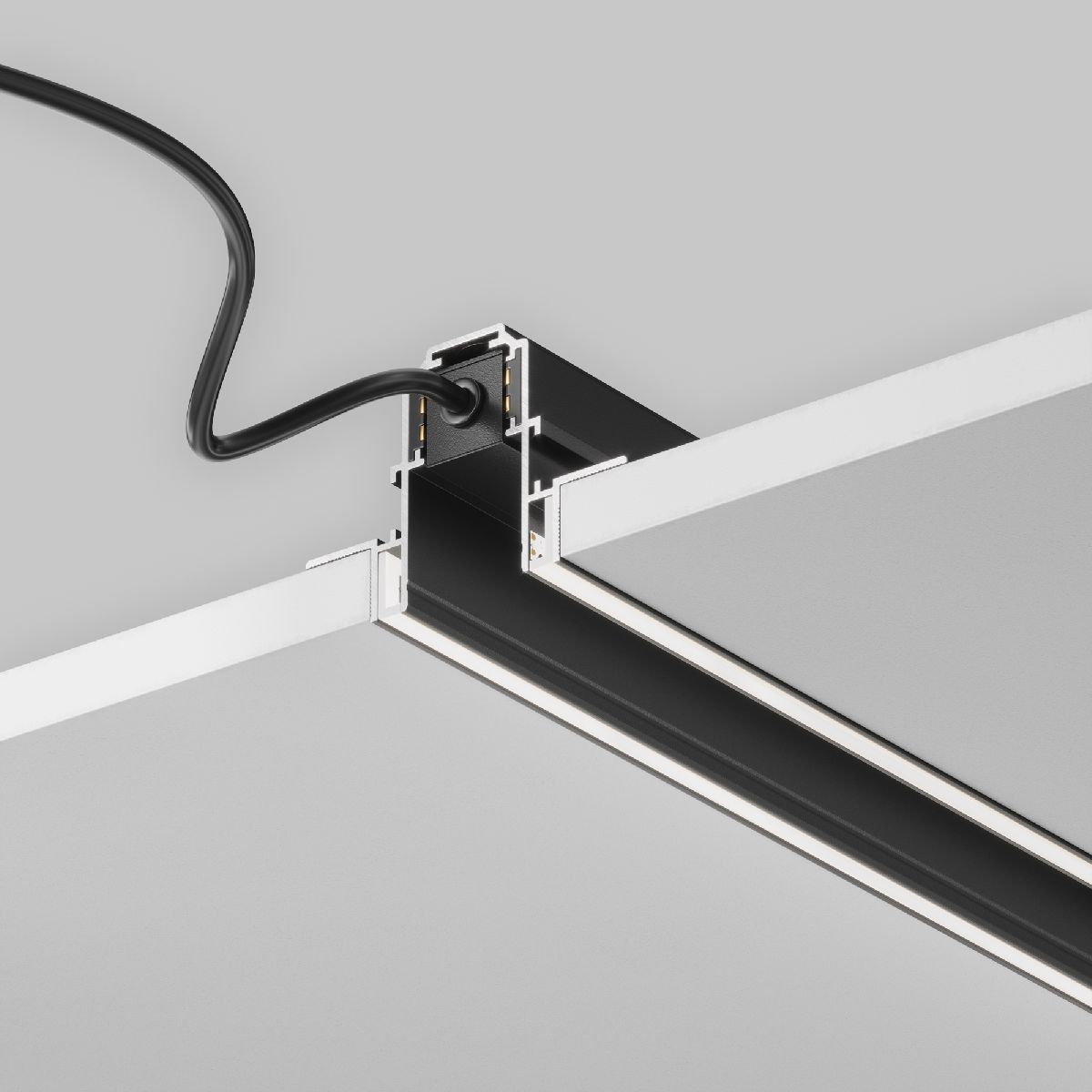 Шинопровод магнитный встраиваемый Maytoni Exility TRX034LS-222B