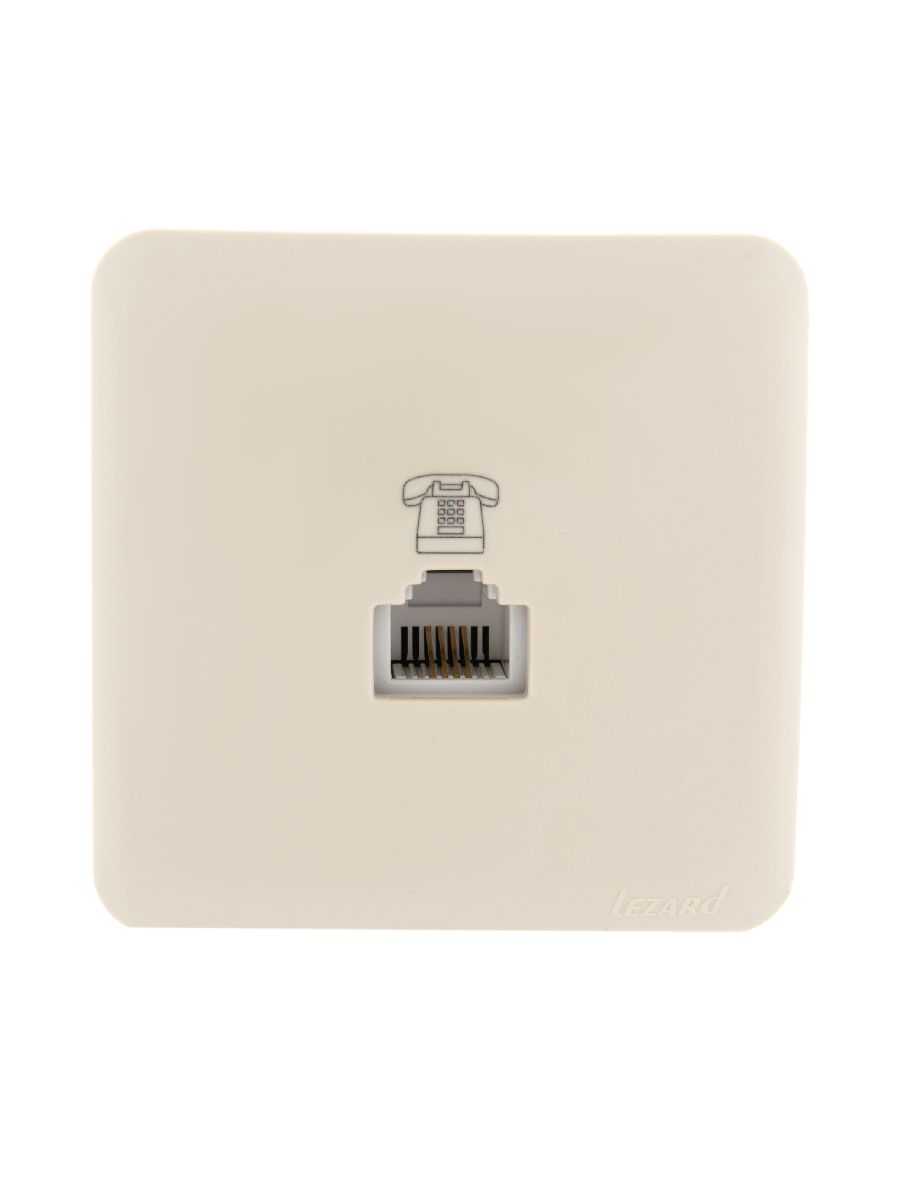 Розетка телефонная евро Lezard Viola 751-0300-137