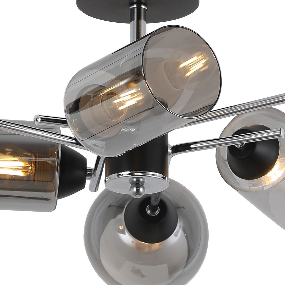 Люстра на штанге Illumico IL8243-6COU-79 BK CR