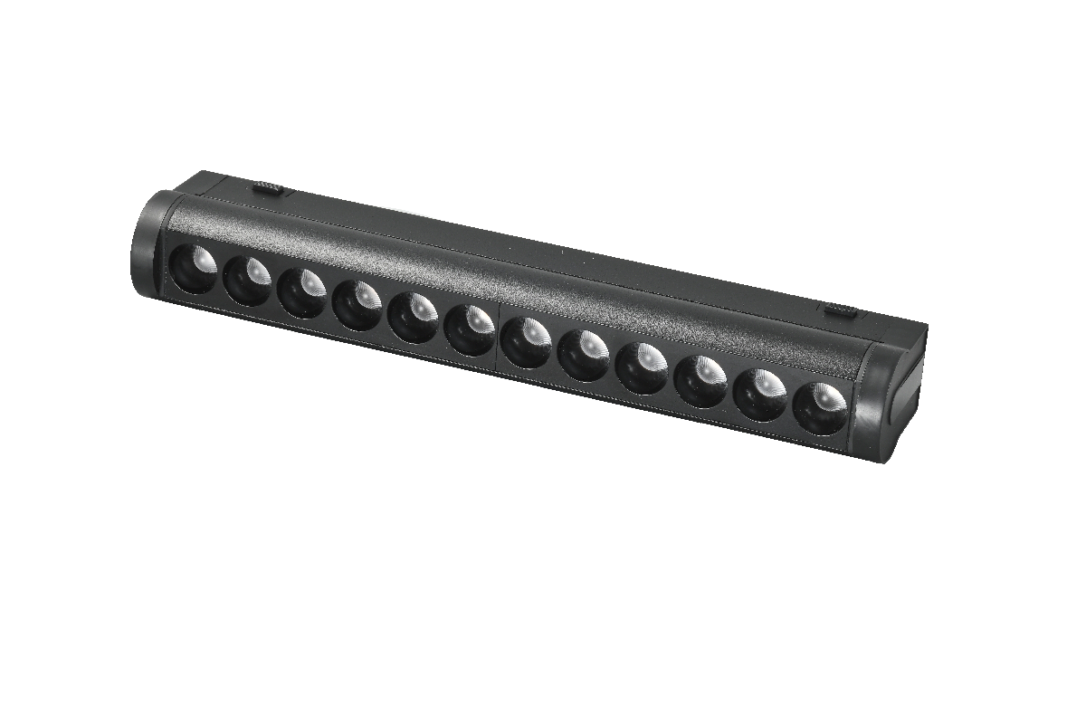 Трековый магнитный светильник iLedex Vision 4825-041-L209-12W-36DG-3000K-BK