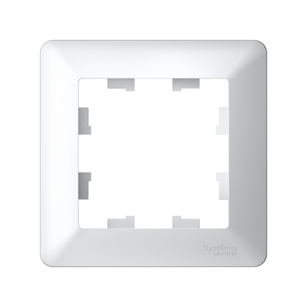 Рамка 1-ая Systeme Electric AtlasDesign Air Белый/дымчатый белый ATN220101