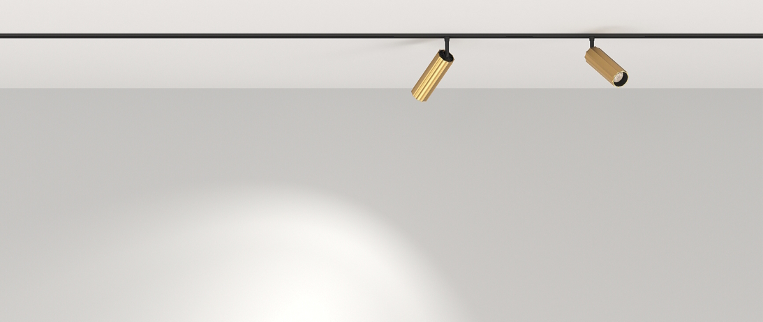 Трековый магнитный светильник Luminotti Genesis Spott Ribble L.305.10.4K.GL