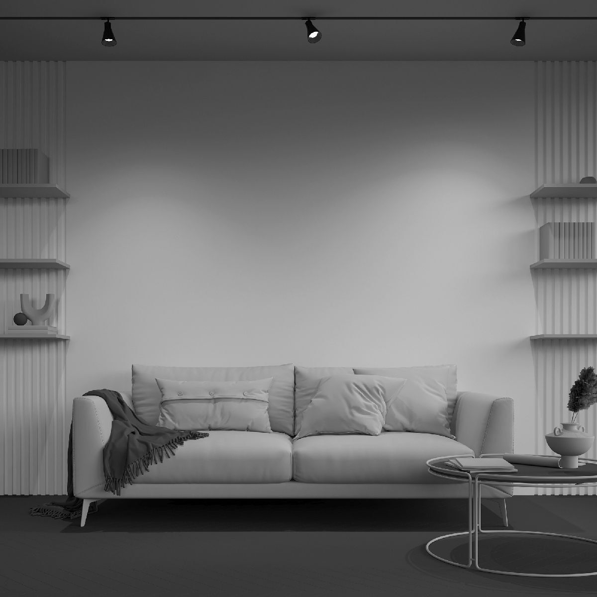 Трековый светильник Maytoni Virar TR022-1-GU10-B