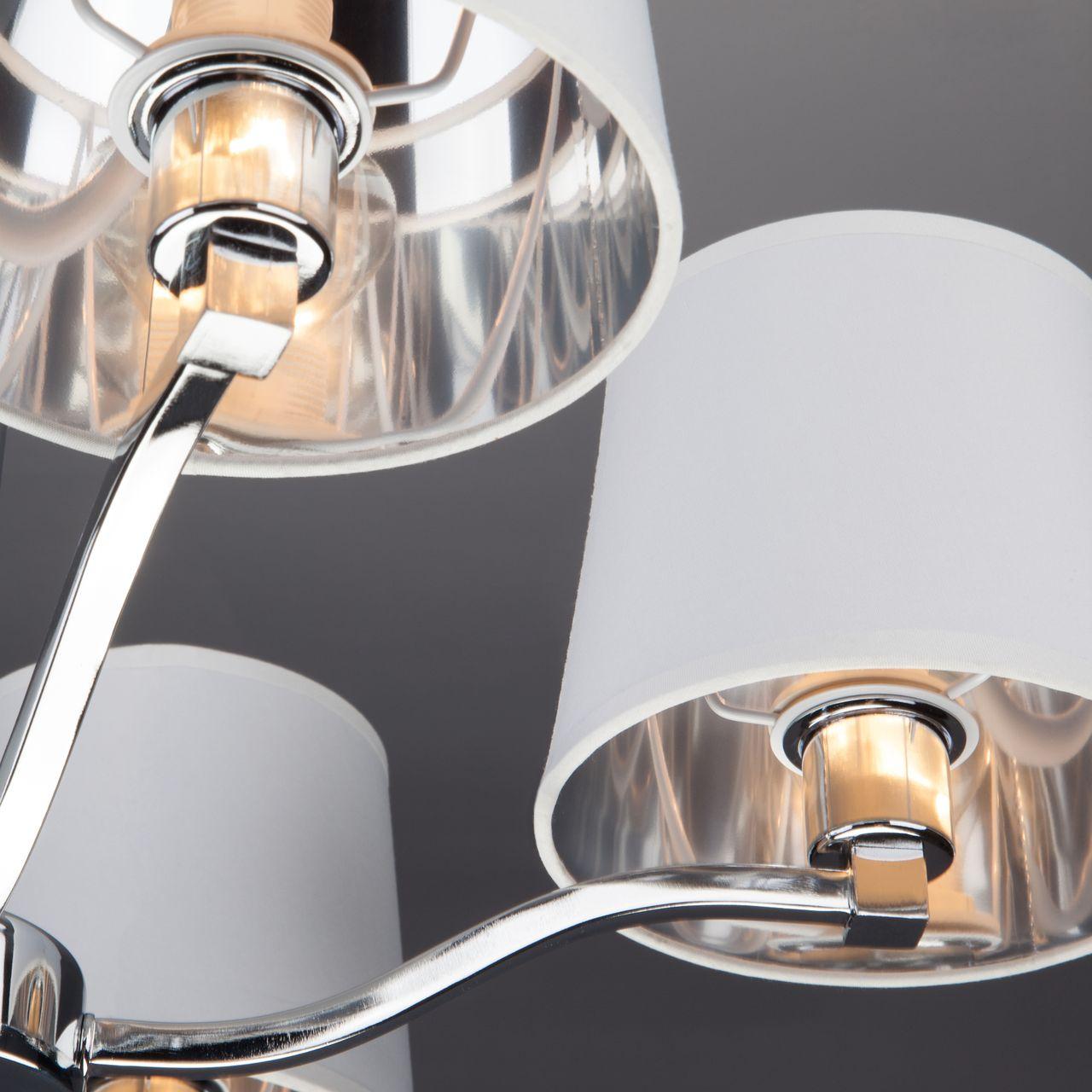 Подвесная люстра Eurosvet Felicia 70073/5 хром