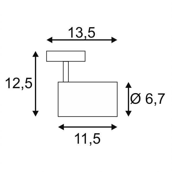 Светодиодный спот SLV Supros CL 118181