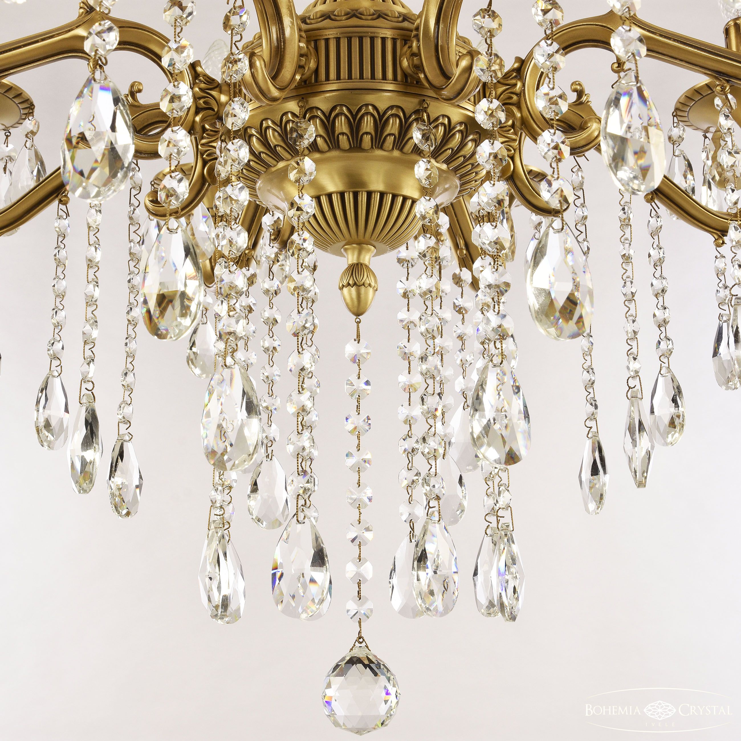 Подвесная люстра Bohemia Ivele Crystal 73102/8/210 B FP