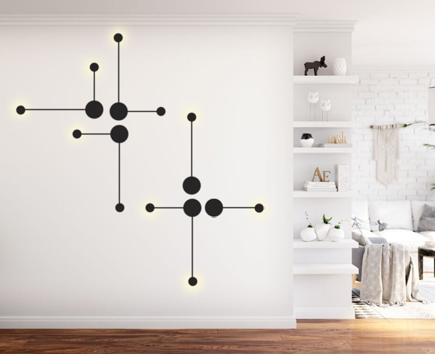 Настенный светильник Italline IT03-1435 black