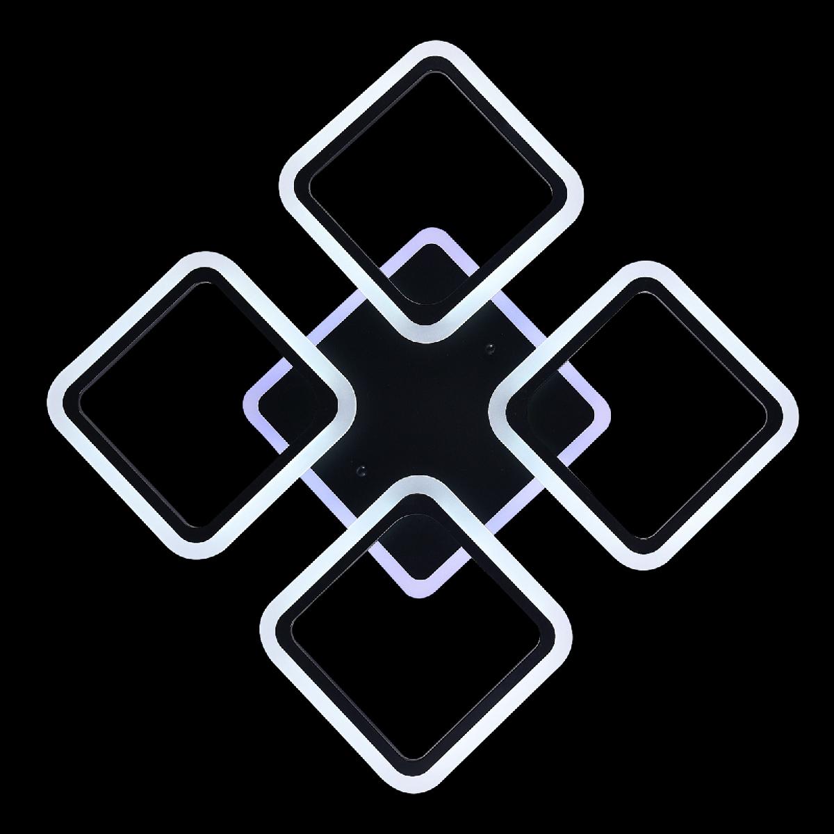 Потолочная люстра Natali Kovaltseva Spektr HIGH-TECH LED LAMPS 82004 BLACK