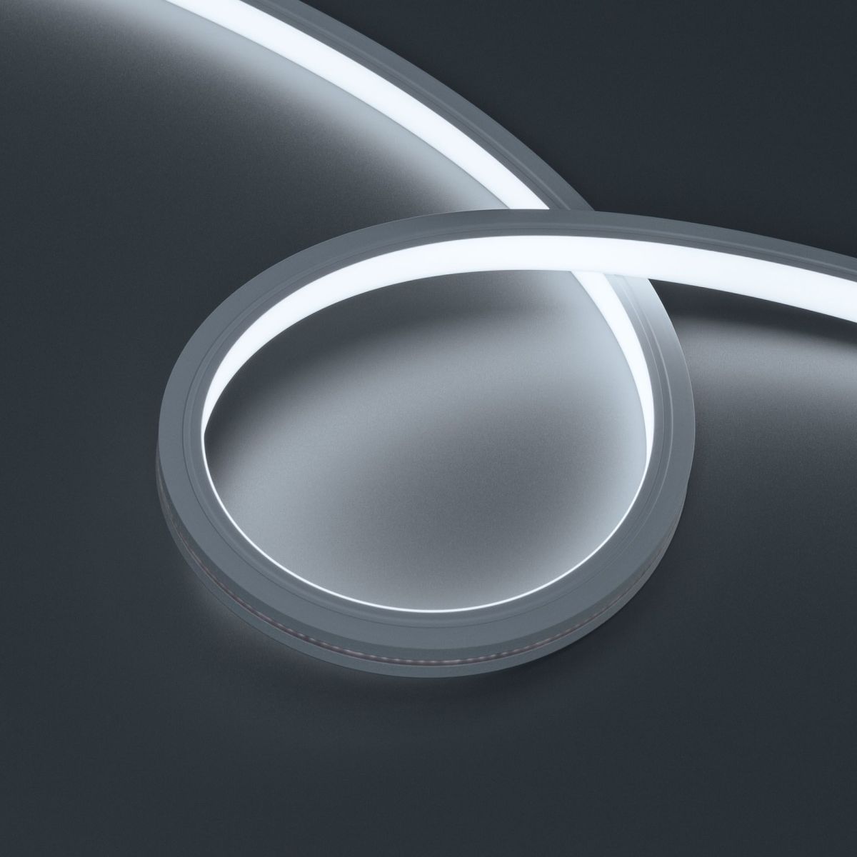 Светодиодная герметичная лента Arlight MOONLIGHT-TOP-X320-13x12mm 24V White6500 (5 W/m, IP67, sauna, 5m, wire x1) 051133