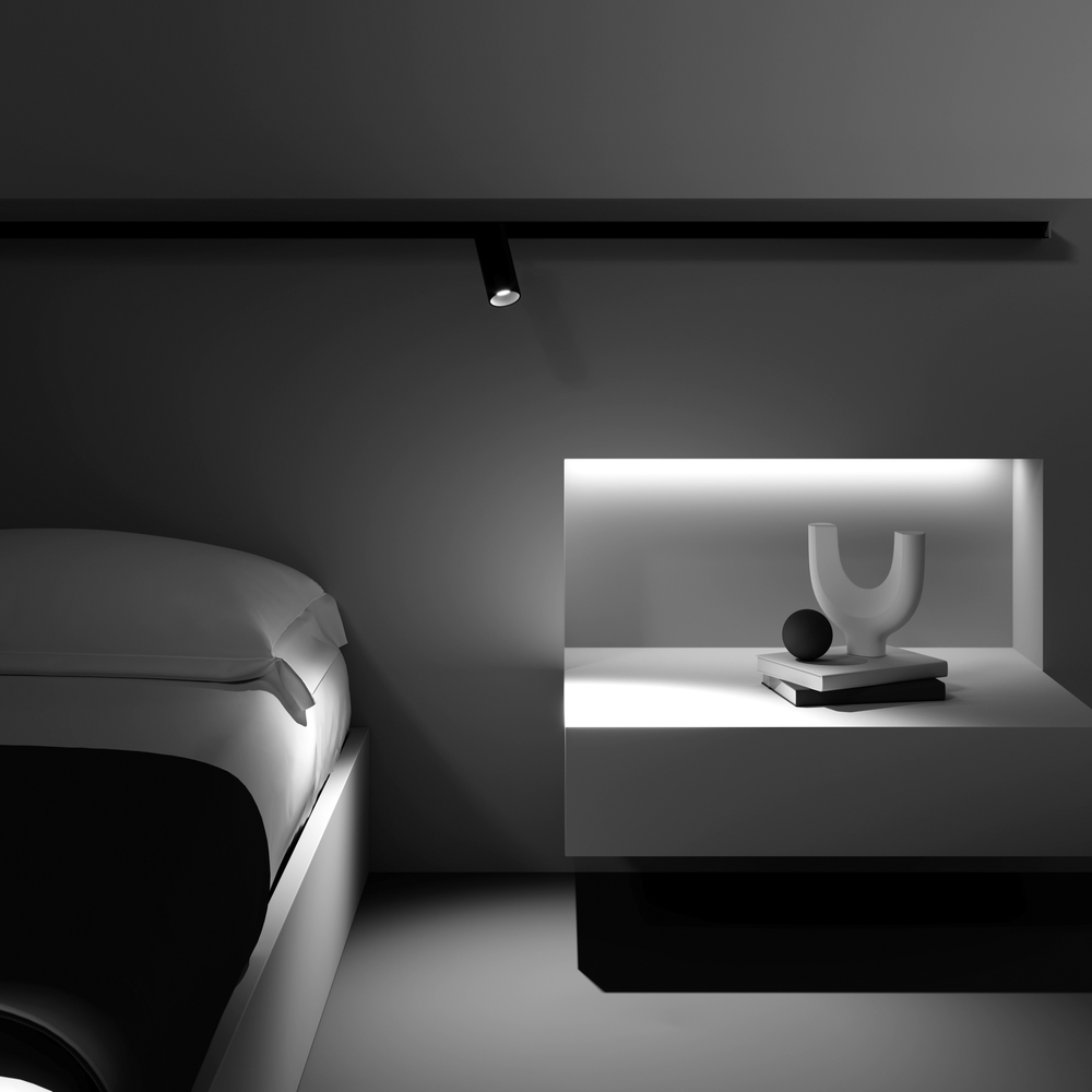 Трековый светодиодный светильник Maytoni Technical Focus Led TR032-2-12W3K-W-B