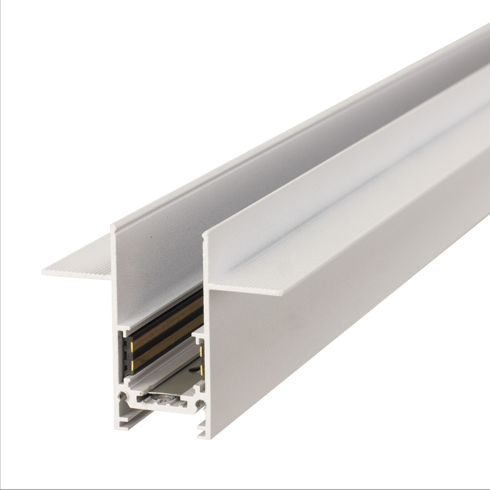 Шинопровод встраиваемый магнитный AM Group MAGNET AM 402-2М LL-20C WH