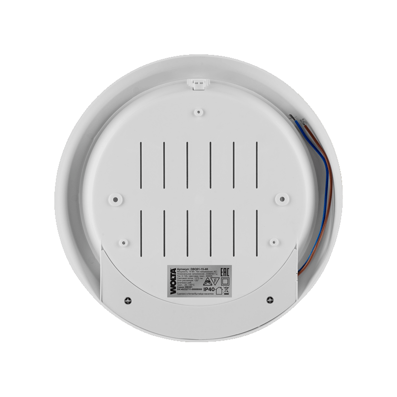 Настенно-потолочный светильник Wolta DBO01-15-4K