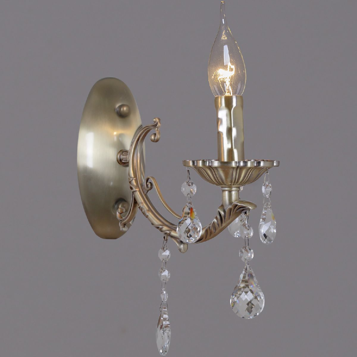 Бра бронзовое бронза Illumico IL9927-1WSQ-24 AB CASTOR