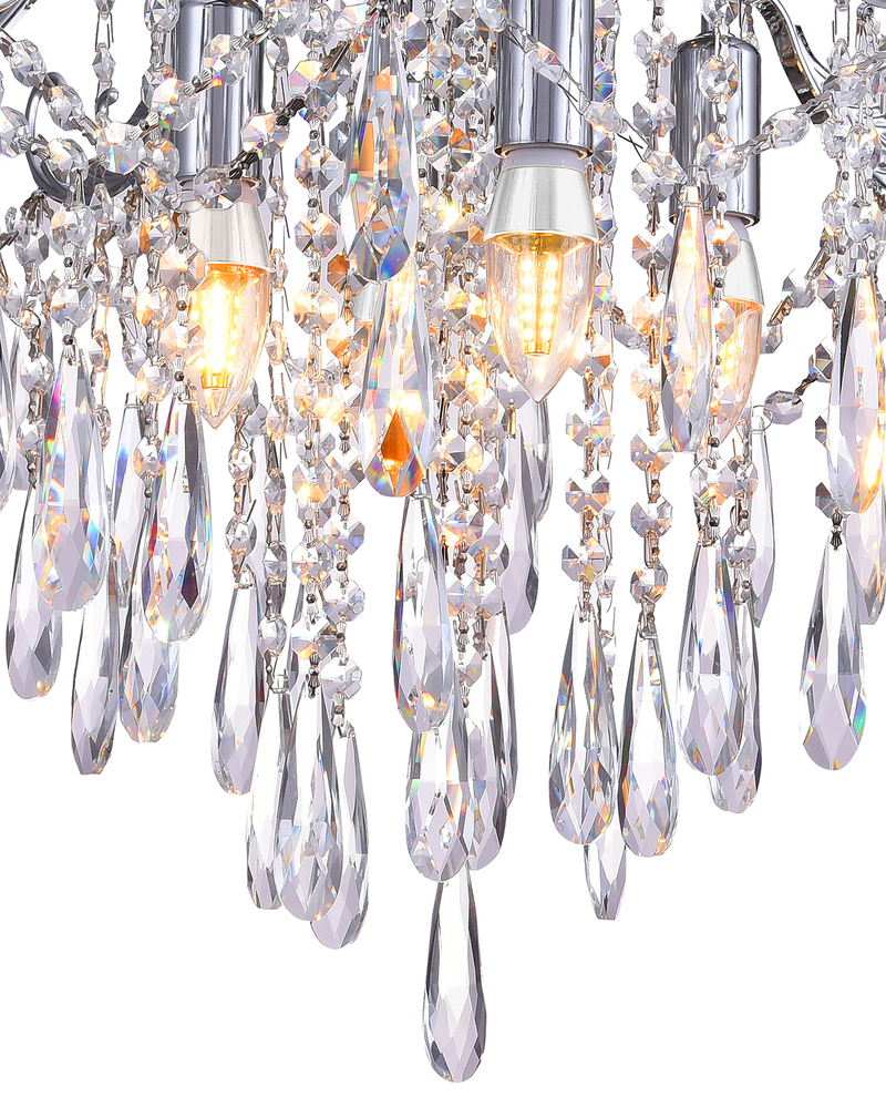 Потолочная люстра Natali Kovaltseva GIOCONDA 81431/4C CHROME