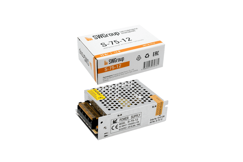 Блок питания SWG S-75-12 000298