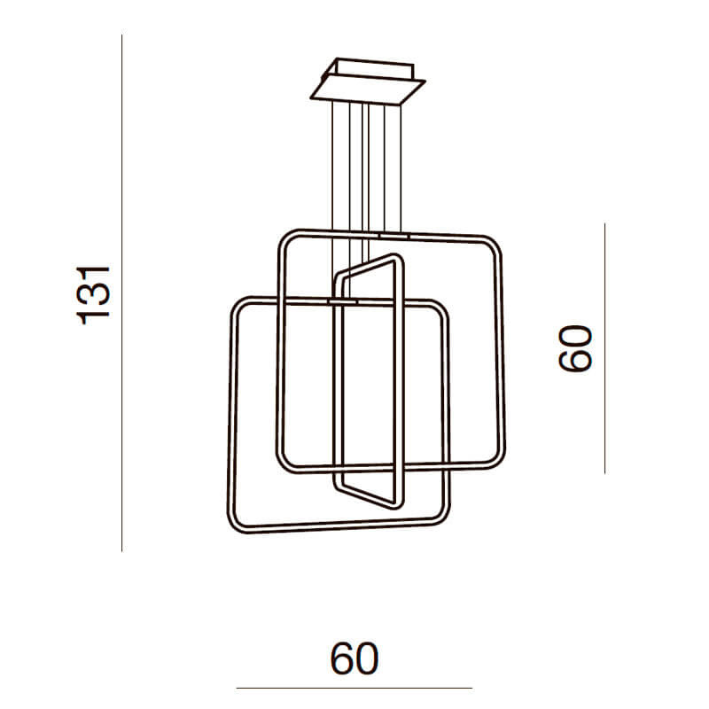 Подвесная люстра Azzardo Madrid AZ2468