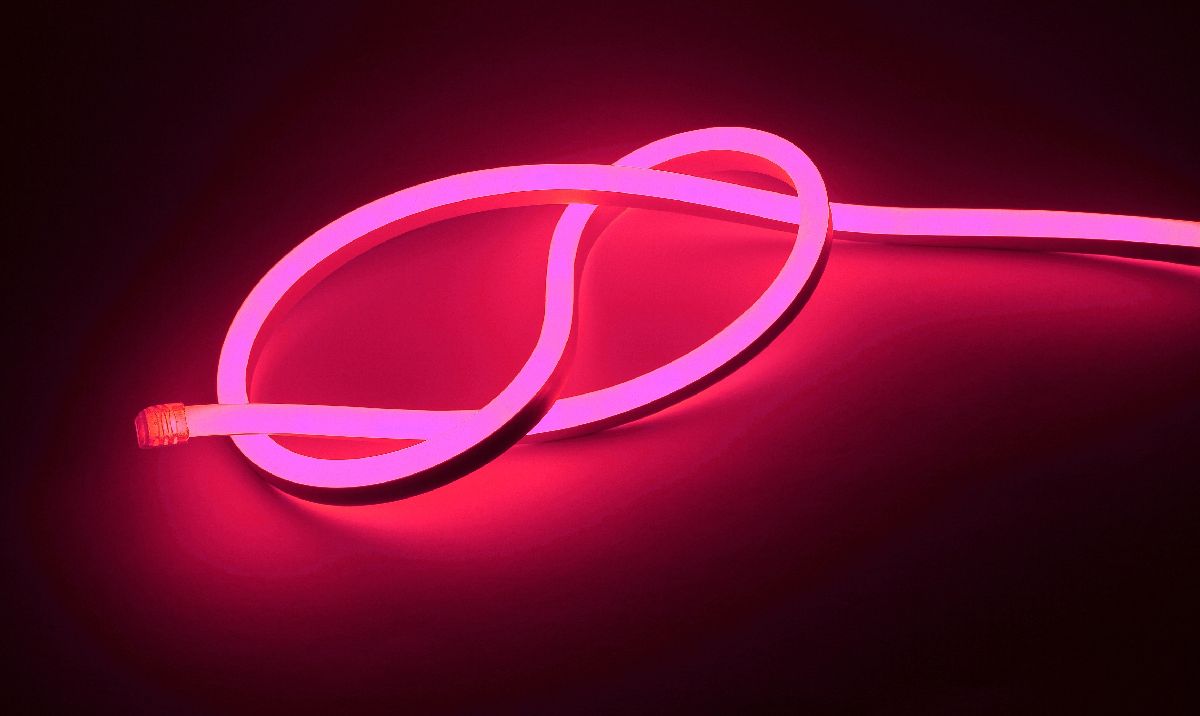 Светодиодная неоновая лента Эра 220В 2835 7Вт/м красный 20м IP67 N2835-120-IP67-220V-20m-R Б0043077