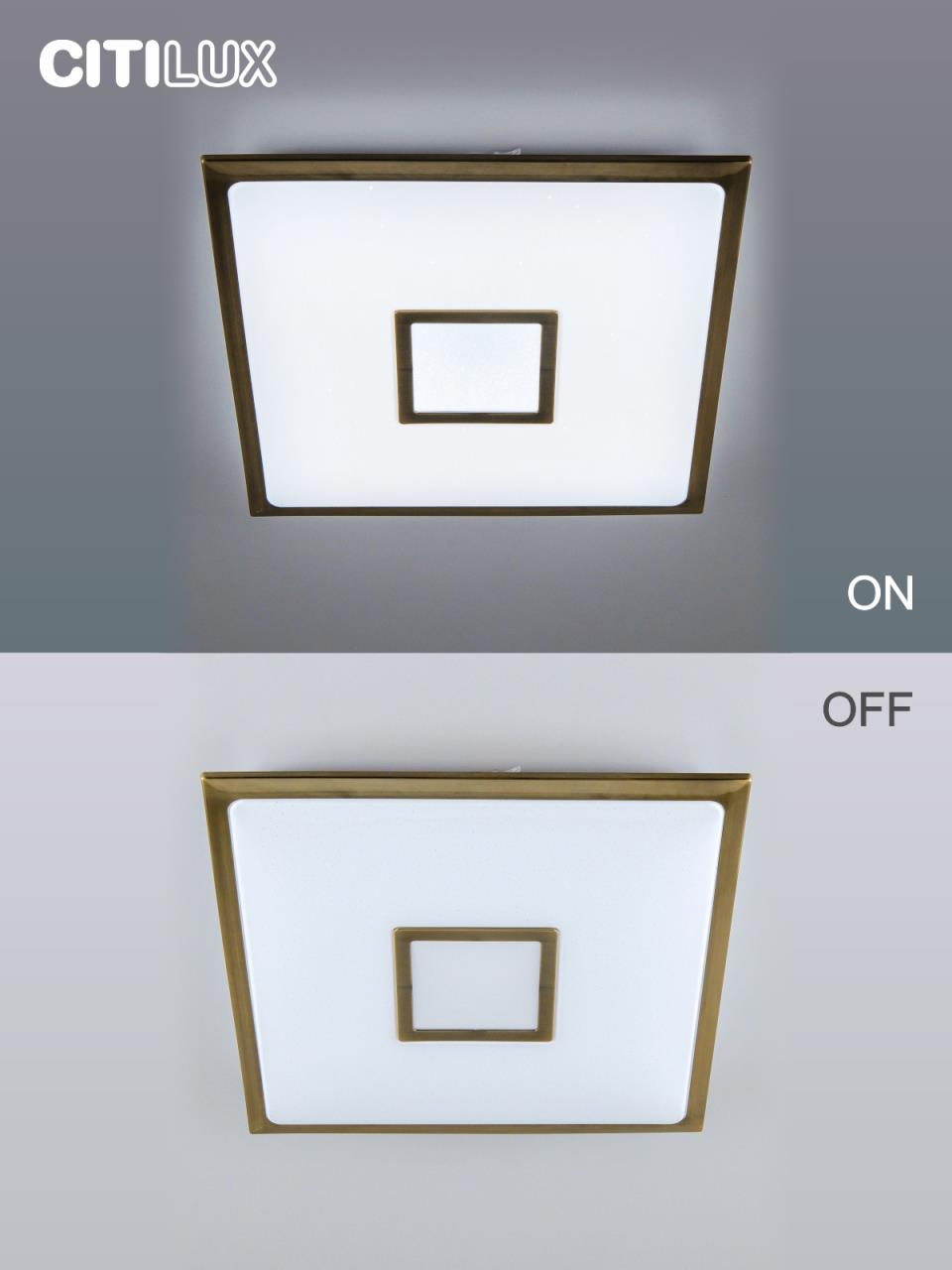 Потолочная светодиодная люстра Citilux Старлайт Смарт CL703AK53G в Москве