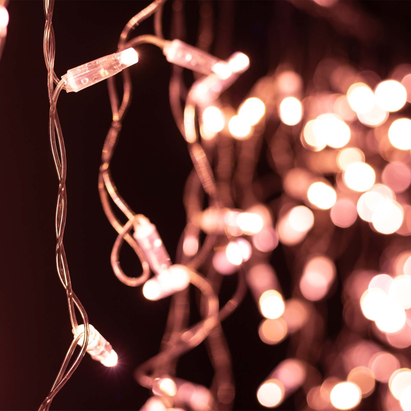 Светодиодная гирлянда Arlight ARD-Edge-Classic-2400x600-Clear-88LED-Std Rose Gold 031188