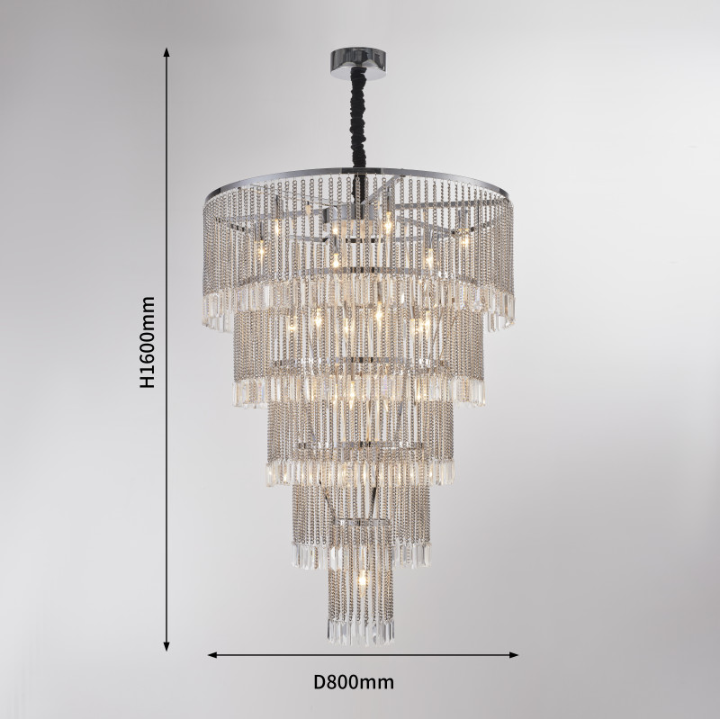 Каскадная люстра Favourite Ignis 2924-19P