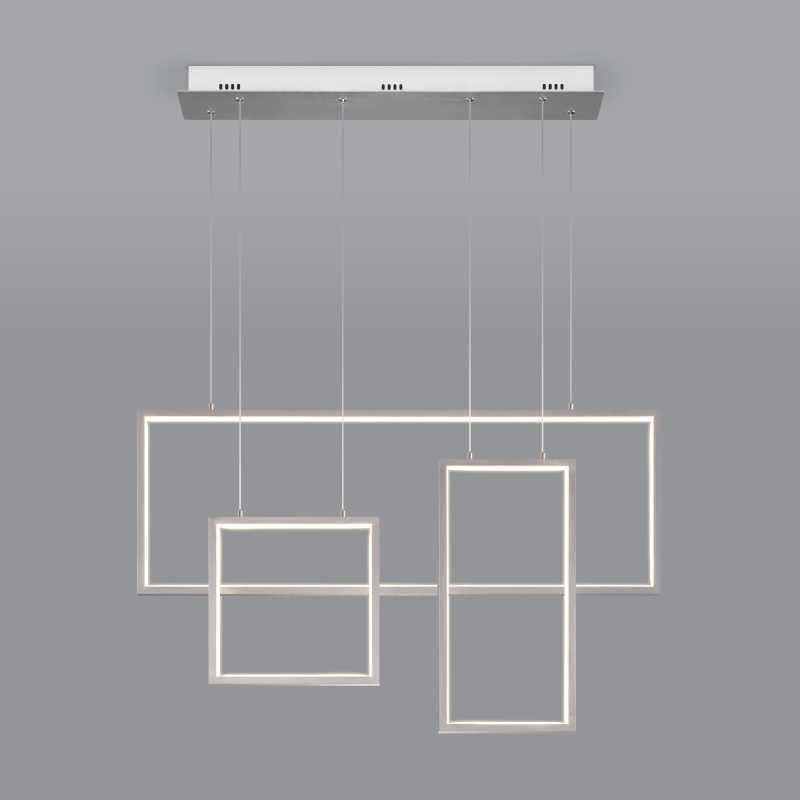 Подвесной светодиодный светильник Eurosvet Direct 90178/3 сатин-никель