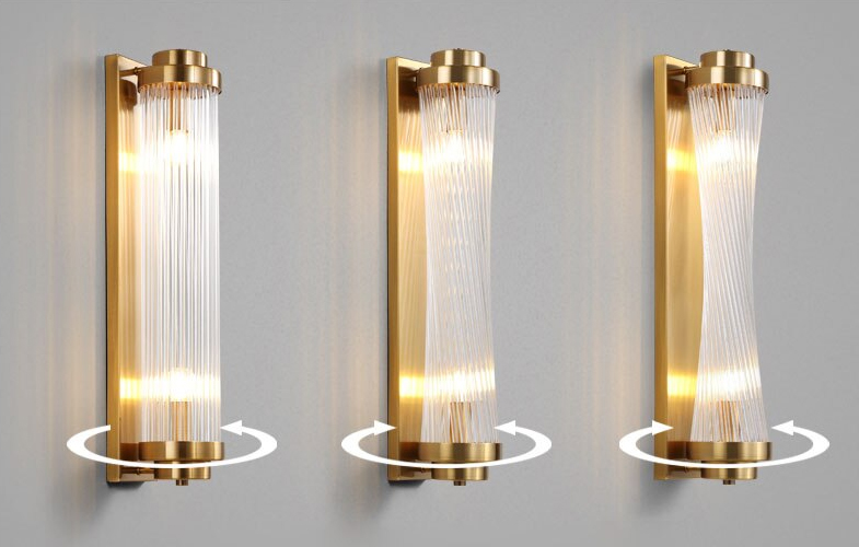 Настенный светильник Delight Collection Wall lamp 88008W/L brass