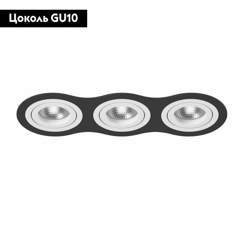 Встраиваемый светильник Lightstar INTERO 16 i637060606 (217637+217606+217606+217606)