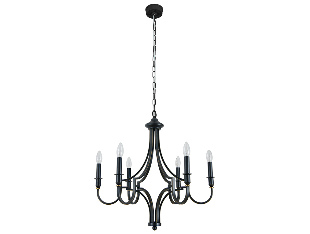 Подвесная люстра Newport Daniela 3456/C black+gold М0070512