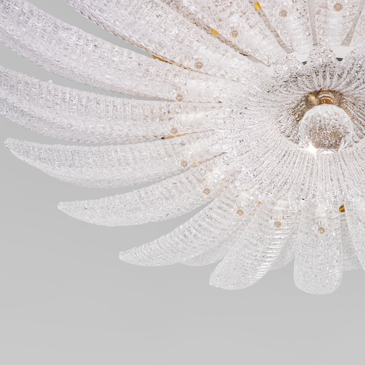 Потолочная люстра Eurosvet Flowers 101015/10 латунь Smart a072174