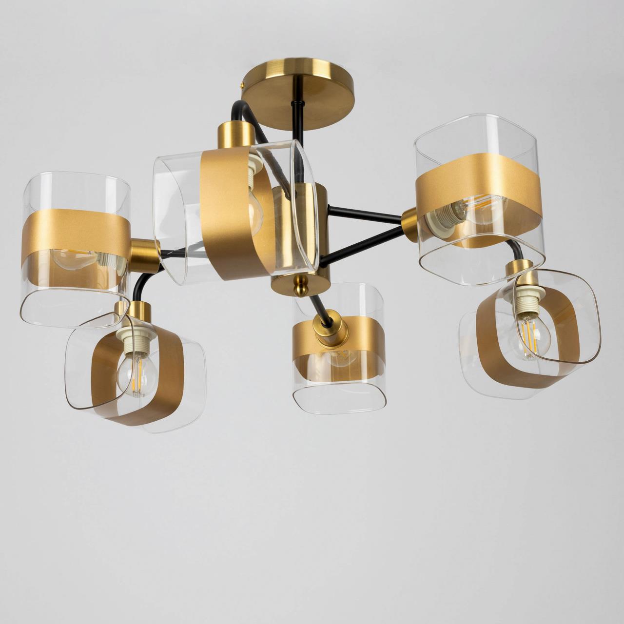 Люстра на штанге Citilux Бертон CL140161