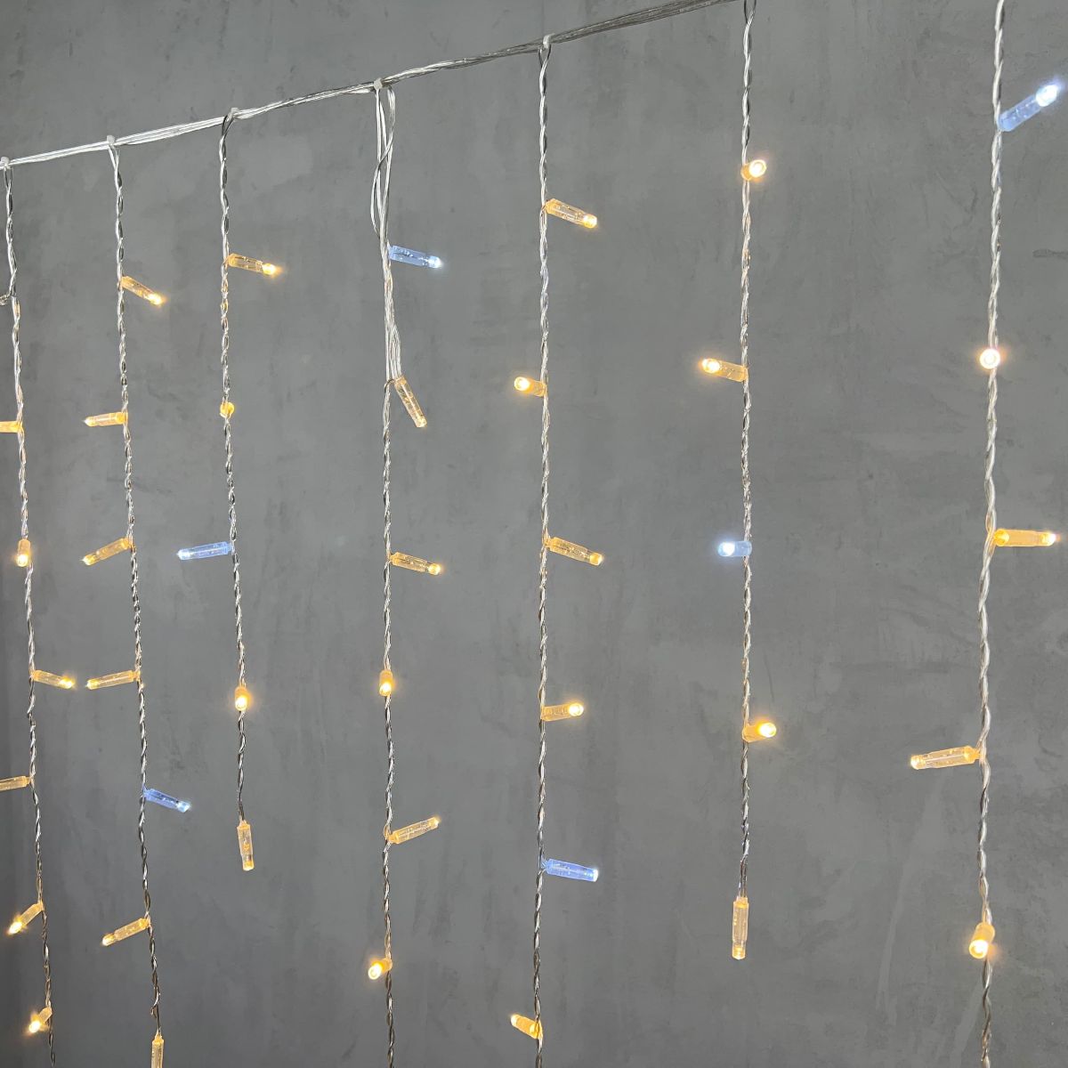 Гирлянда Бахрома с колпачком Laitcom (LTC) PIL280BLWCAP-10-2WW