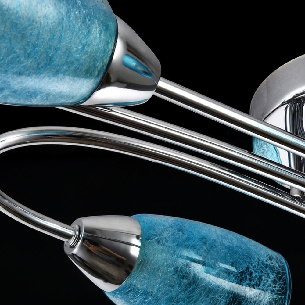 Потолочная люстра Freya Flash FR5104-CL-06-BL