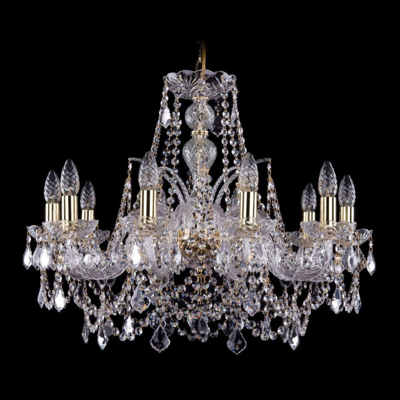 Подвесная люстра Bohemia Ivele 1411/10/240/G/Leafs