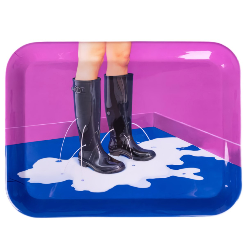 Поднос Milky Boots Seletti Toiletpaper Tray 19036