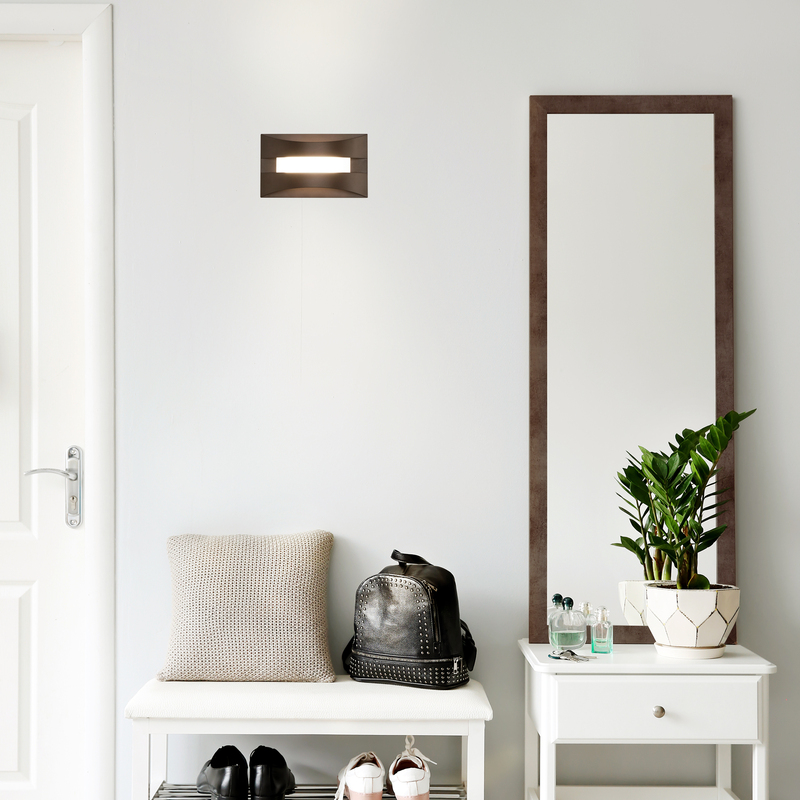 Настенный светодиодный светильник Eurosvet Sanford 40144/1 LED кофе