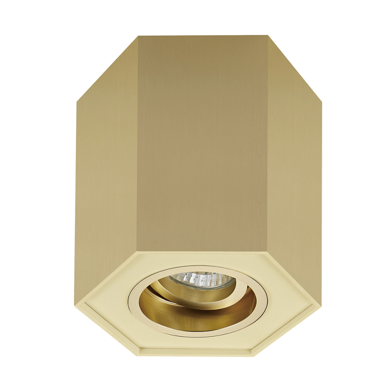 Потолочный светильник Zumaline POLYGON CL R 20077-GD