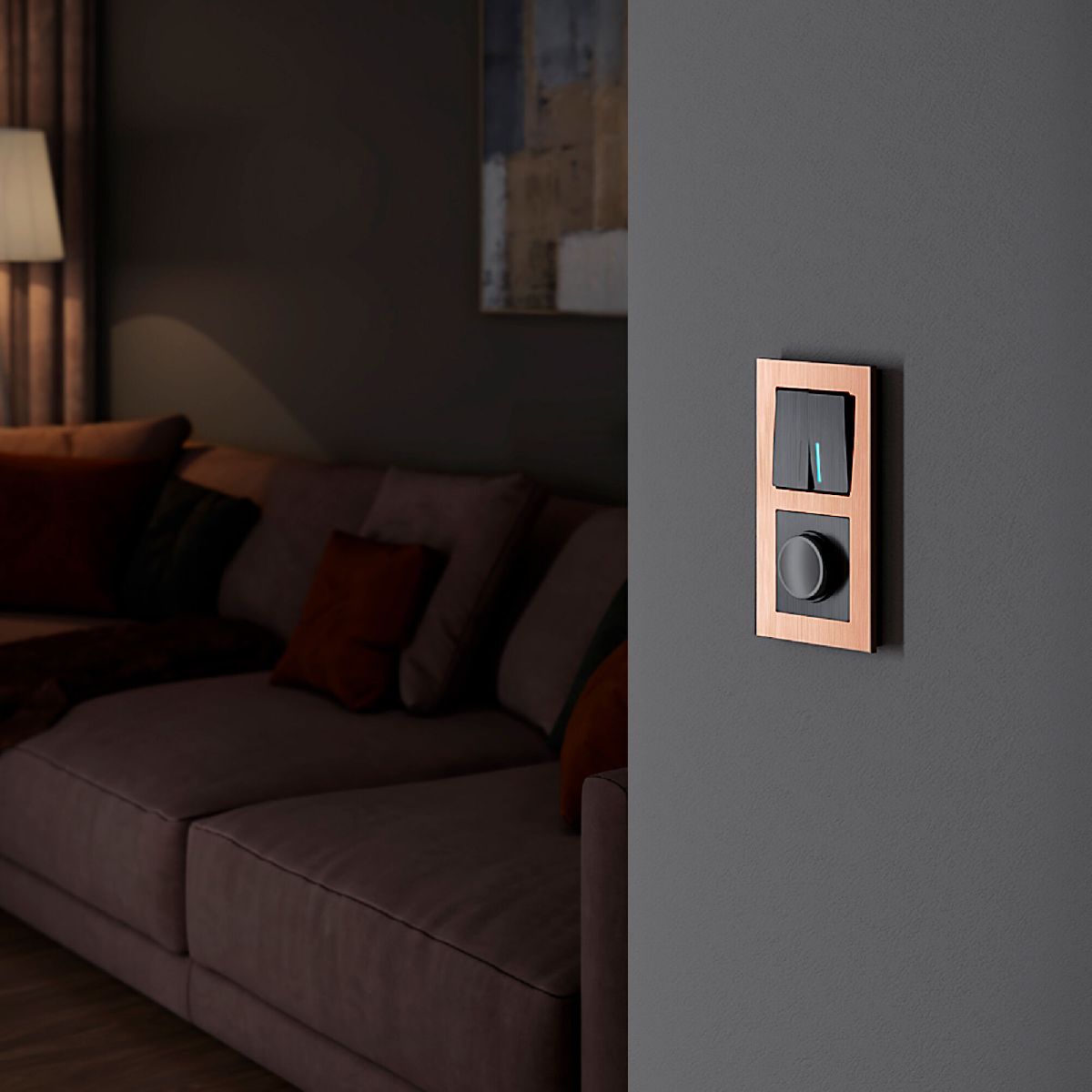 Рамка на 2 поста Werkel Aluminium 4690389182884 W0021712 a058763