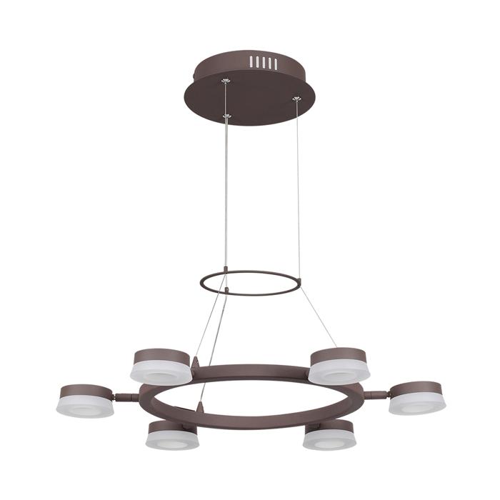 Подвесная светодиодная люстра Odeon Light Wengelina 3537/6LA